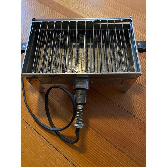 Vintage SUNBEAM Electric Sandwich Toaster and Grill Deco Chrome plate c1939 - Picture 1 of 7